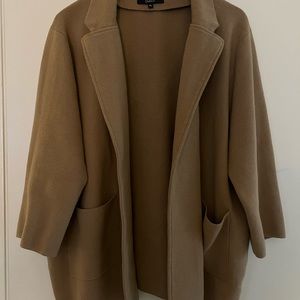 Quince Sweater Blazer Camel XL